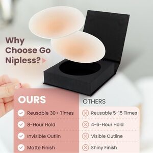 Nipple Cover-Sticky Adhesive silicone with travel box